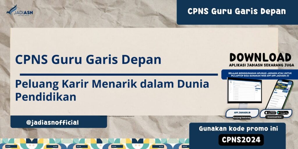 CPNS Guru Garis Depan