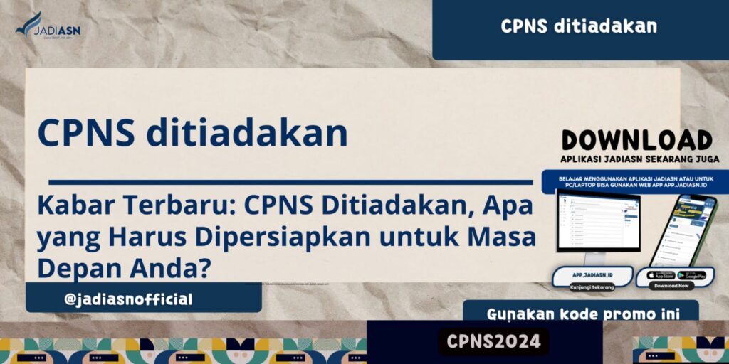 Cpns Ditiadakan