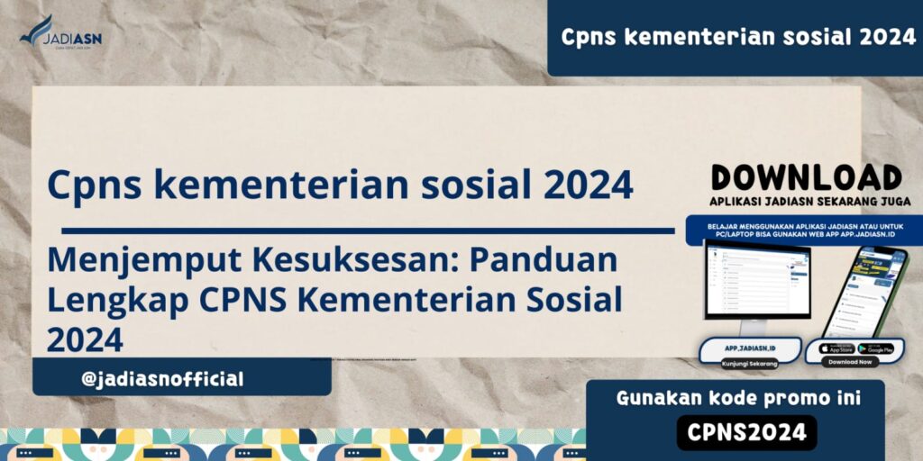 Cpns kementerian sosial 2024