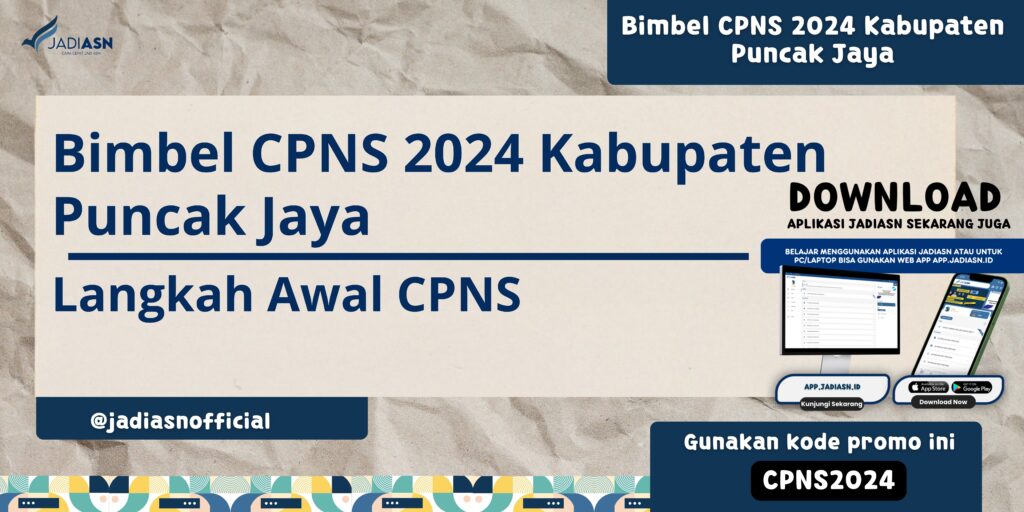 Bimbel CPNS 2024 Kabupaten Puncak Jaya