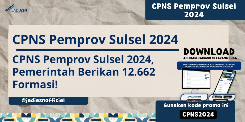 CPNS Pemprov Sulsel 2024