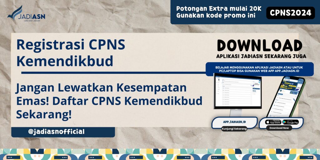 Registrasi CPNS Kemendikbud