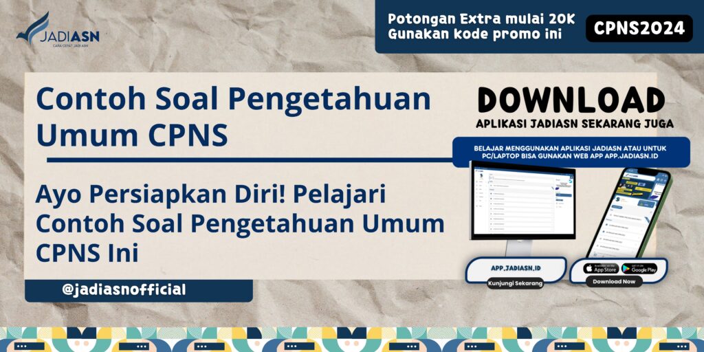 Contoh Soal Pengetahuan Umum CPNS