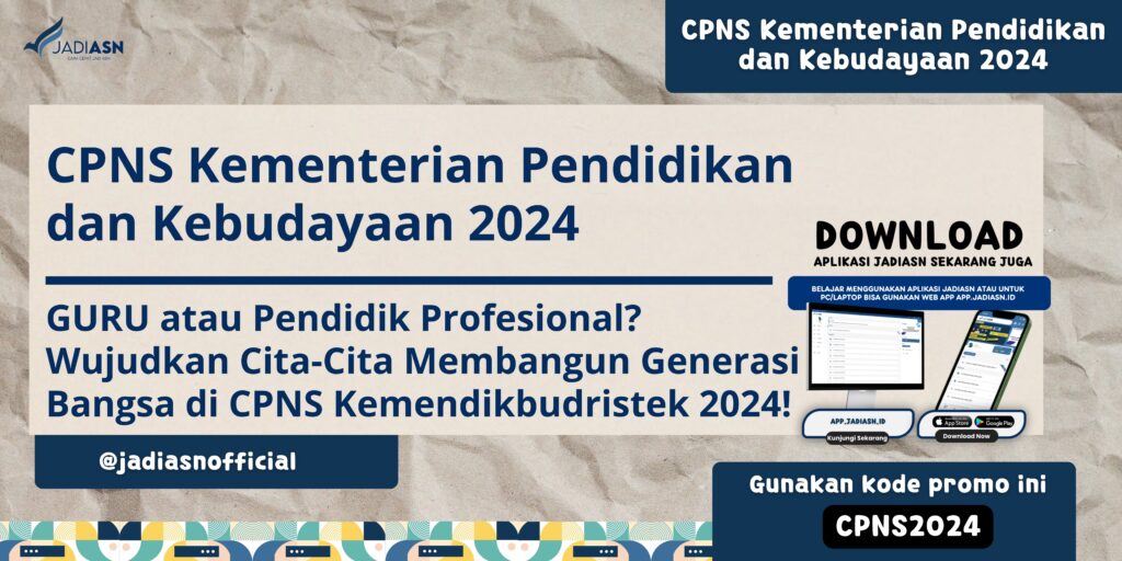 CPNS Kementerian Pendidikan dan Kebudayaan 2024