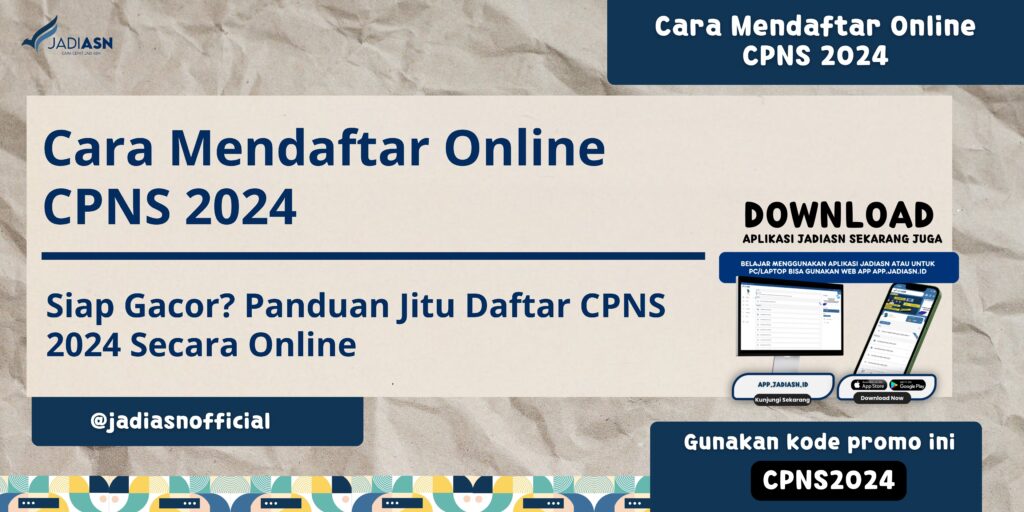 Cara Mendaftar Online CPNS 2024