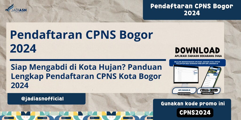 Pendaftaran CPNS Bogor 2024