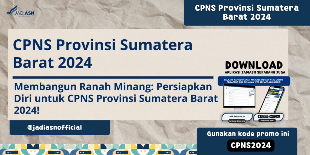 CPNS Provinsi Sumatera Barat 2024