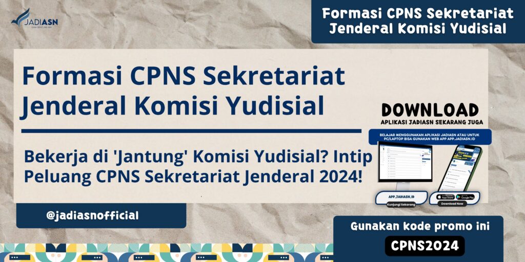 Formasi CPNS Sekretariat Jenderal Komisi Yudisial