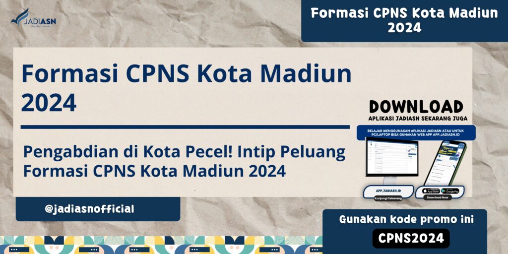 Formasi CPNS Kota Madiun 2024