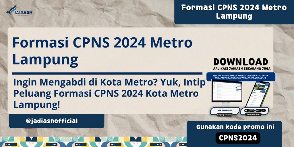 Formasi CPNS 2024 Metro Lampung