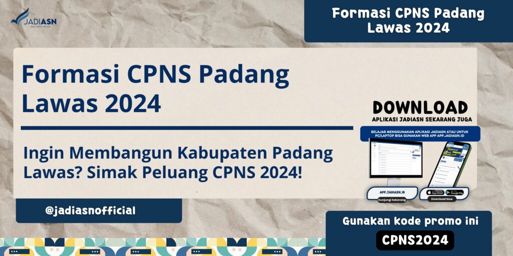 Formasi CPNS Padang Lawas 2024