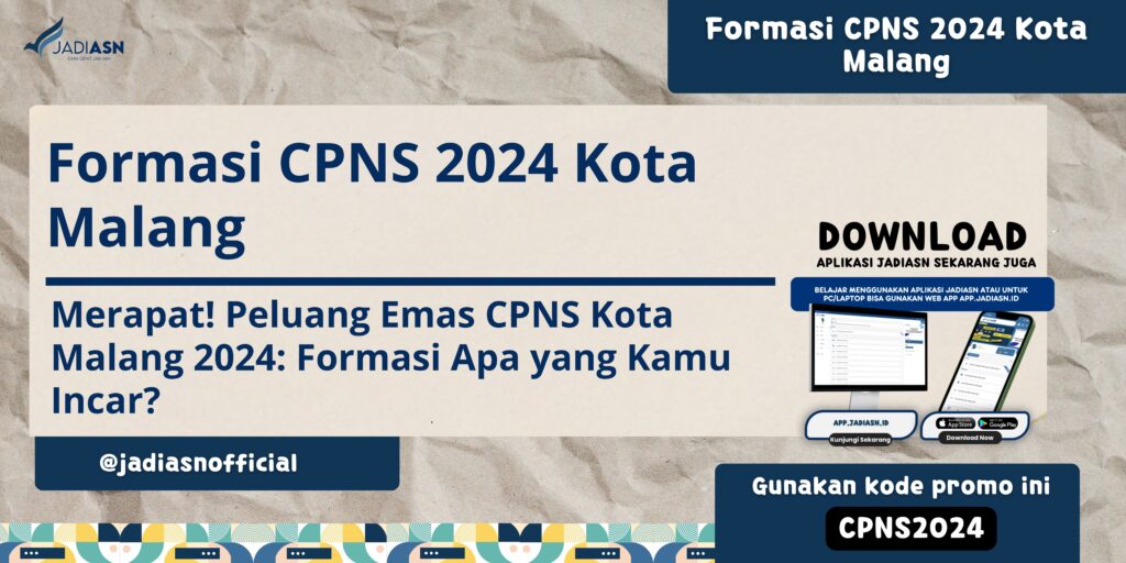 Formasi CPNS 2024 Kota Malang