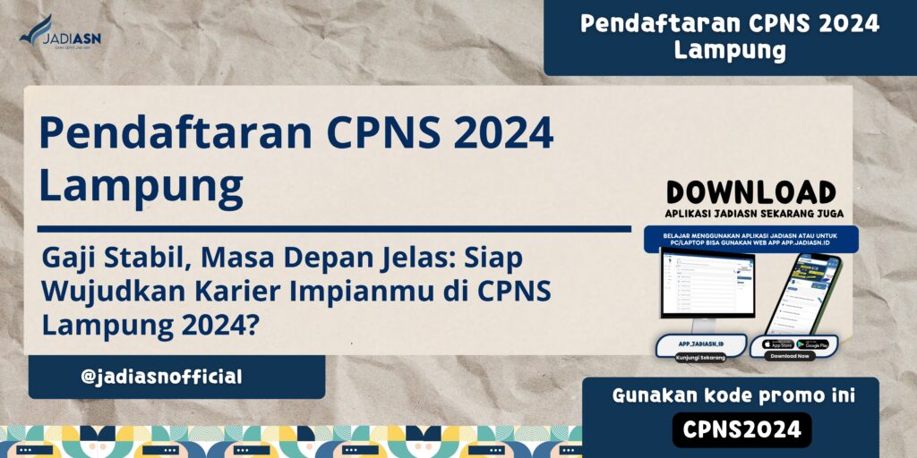 Pendaftaran CPNS 2024 Lampung