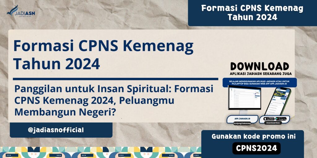 Formasi CPNS Kemenag Tahun 2024