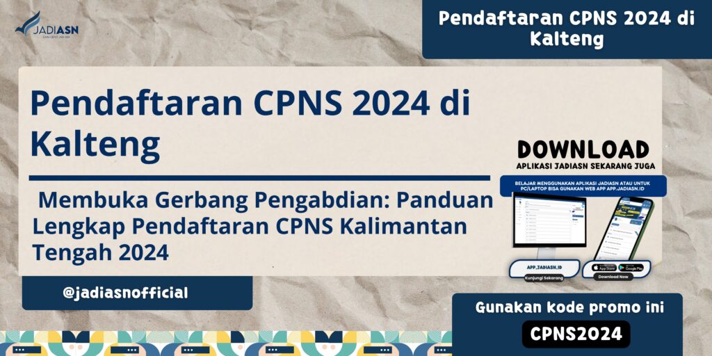 Pendaftaran CPNS 2024 di Kalteng