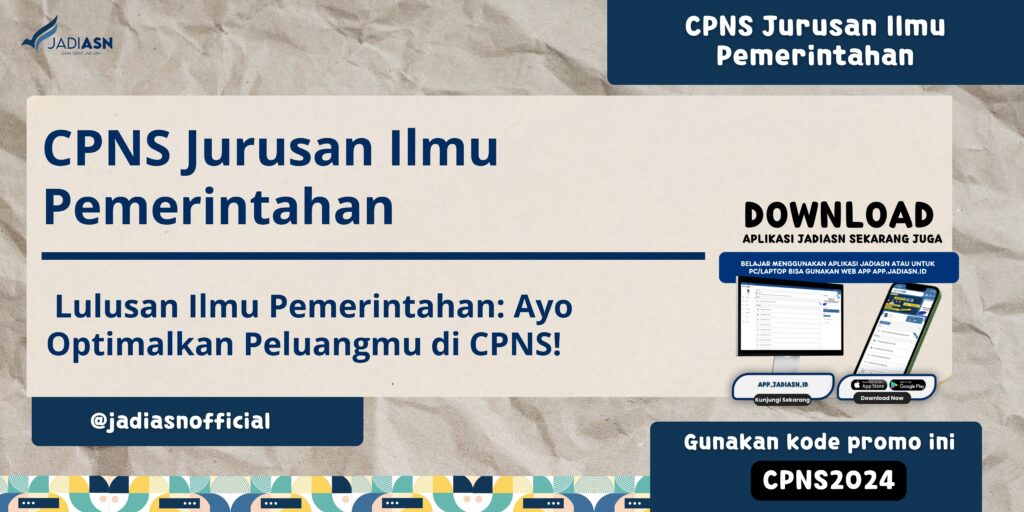 CPNS Jurusan Ilmu Pemerintahan