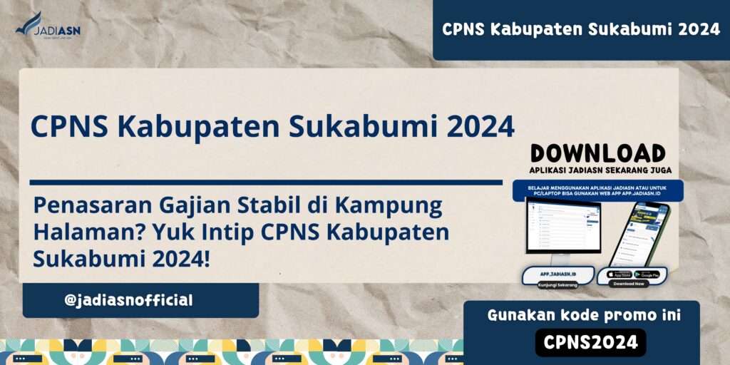 CPNS Kabupaten Sukabumi 2024