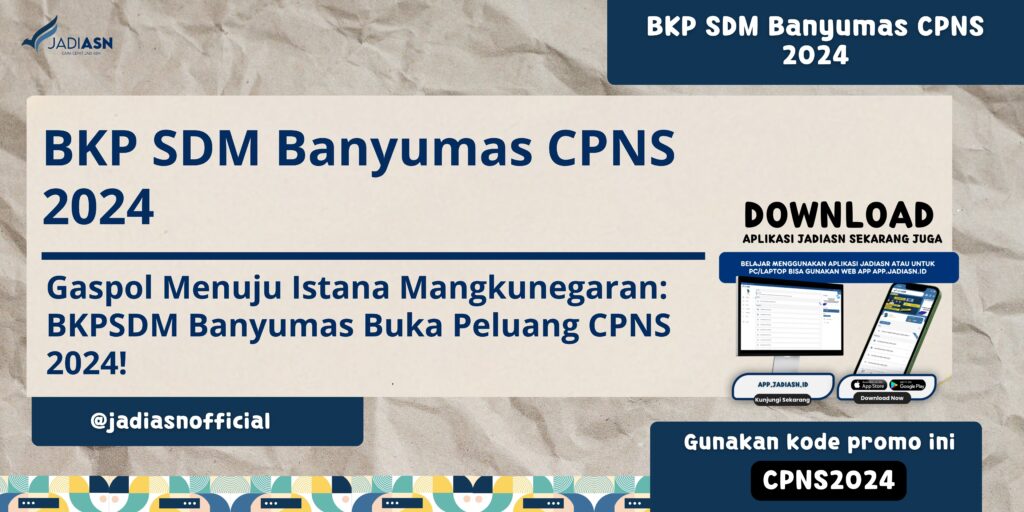 BKP SDM Banyumas CPNS 2024