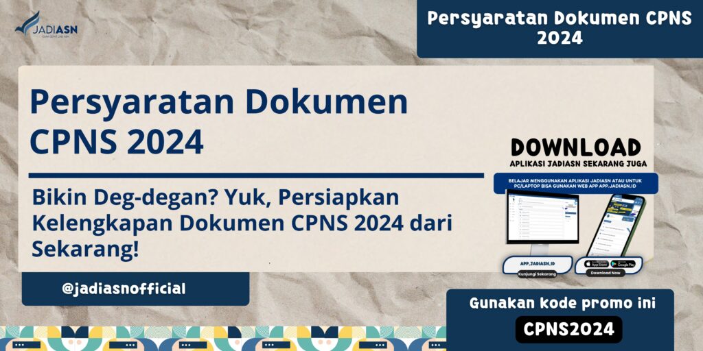 Persyaratan Dokumen CPNS 2024