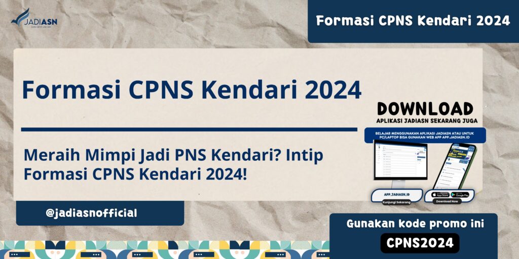 Formasi CPNS Kendari 2024