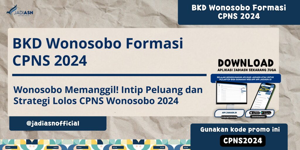 BKD Wonosobo Formasi CPNS 2024