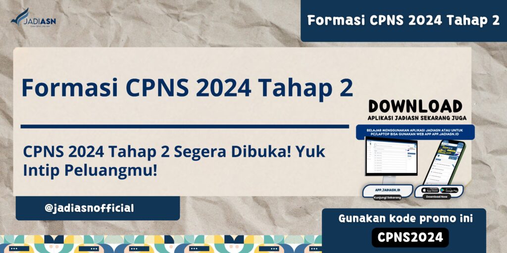 Formasi CPNS 2024 Tahap 2