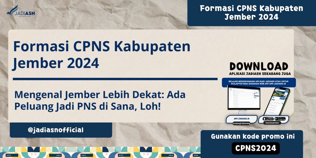 Formasi CPNS Kabupaten Jember 2024