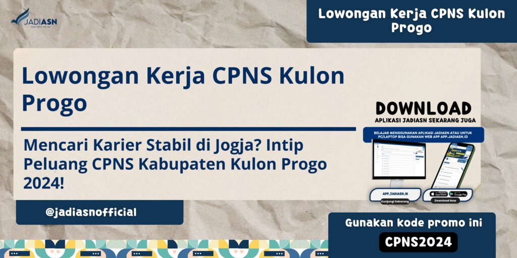 Lowongan Kerja CPNS Kulon Progo