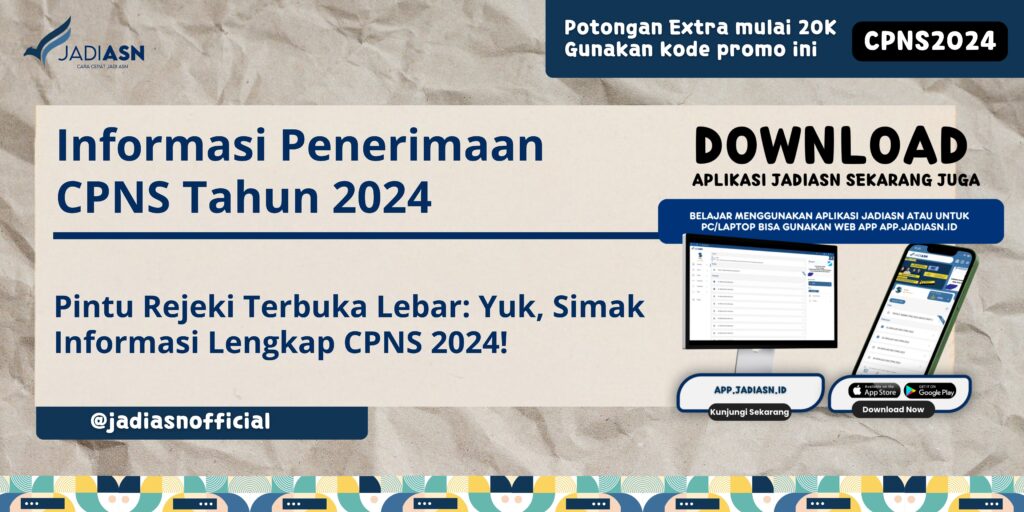 Informasi Penerimaan CPNS Tahun 2024