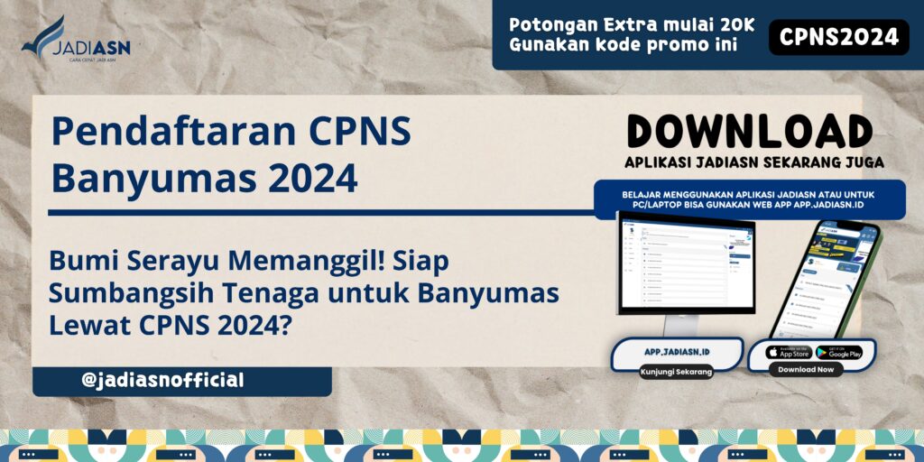 Pendaftaran CPNS Banyumas 2024