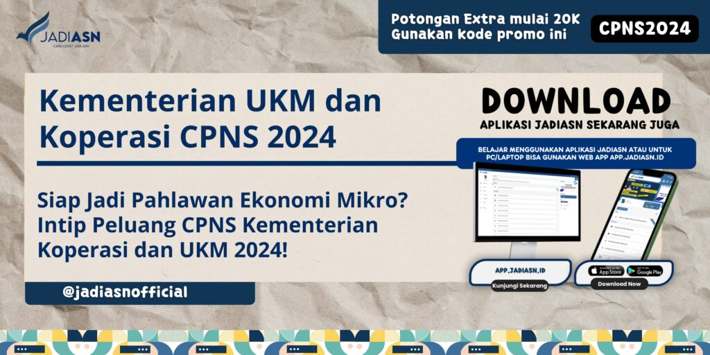 Kementerian UKM dan Koperasi CPNS 2024