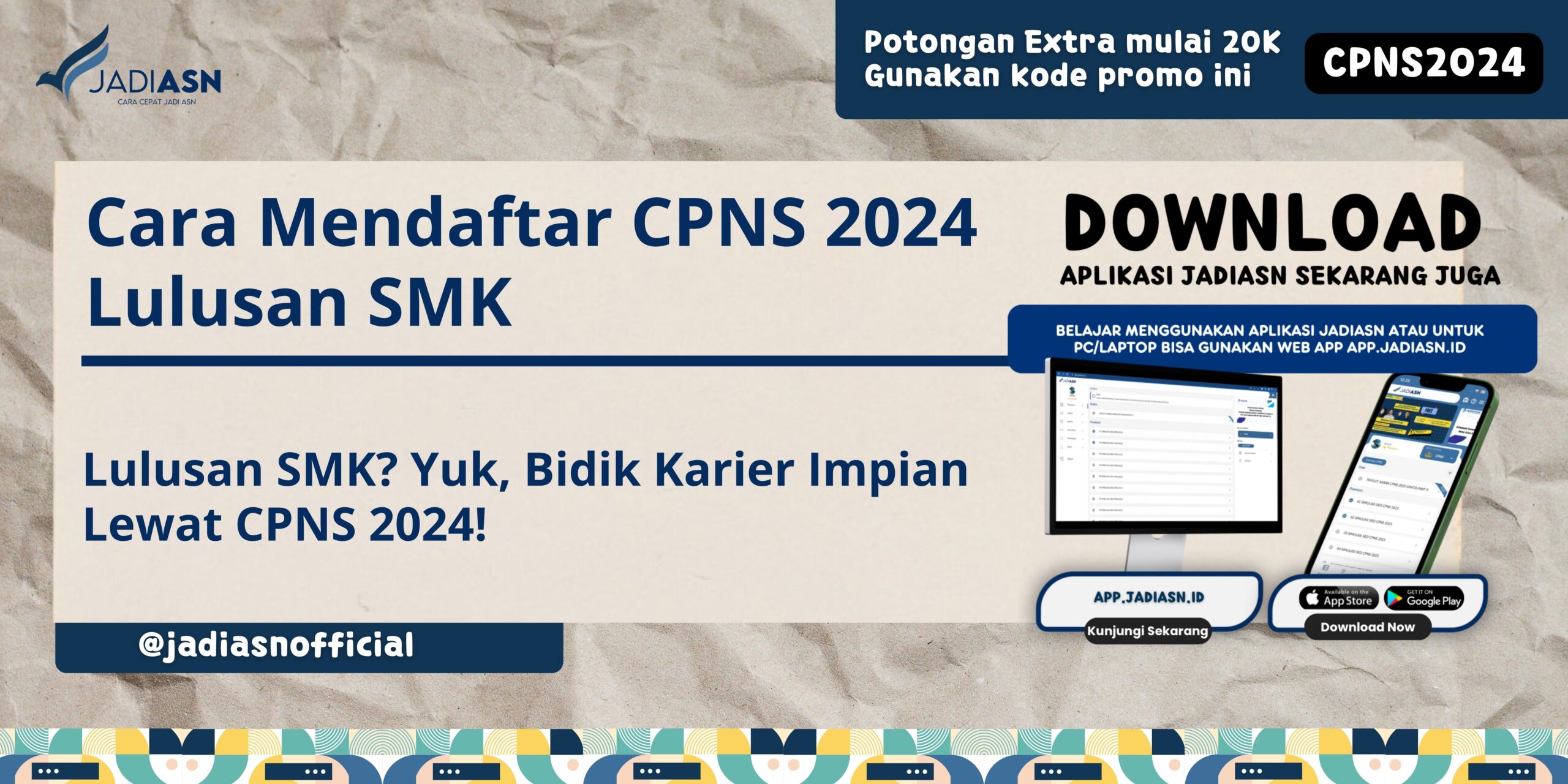 Cara Mendaftar CPNS 2024 Lulusan SMK Lulusan SMK? Yuk, Bidik Karier