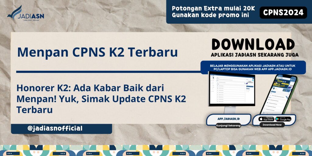 Menpan CPNS K2 Terbaru