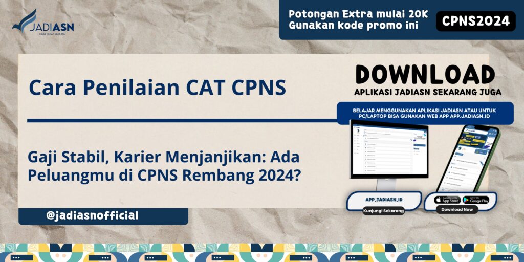 Cara Penilaian CAT CPNS