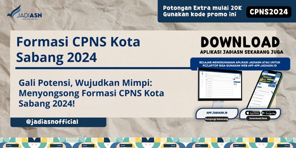 Formasi CPNS Kota Sabang 2024