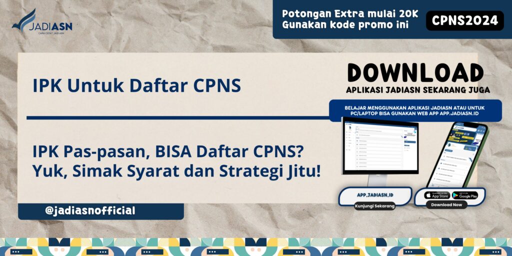 IPK Untuk Daftar CPNS