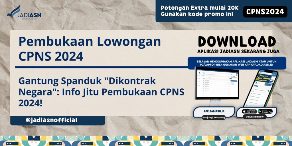 Pembukaan Lowongan CPNS 2024