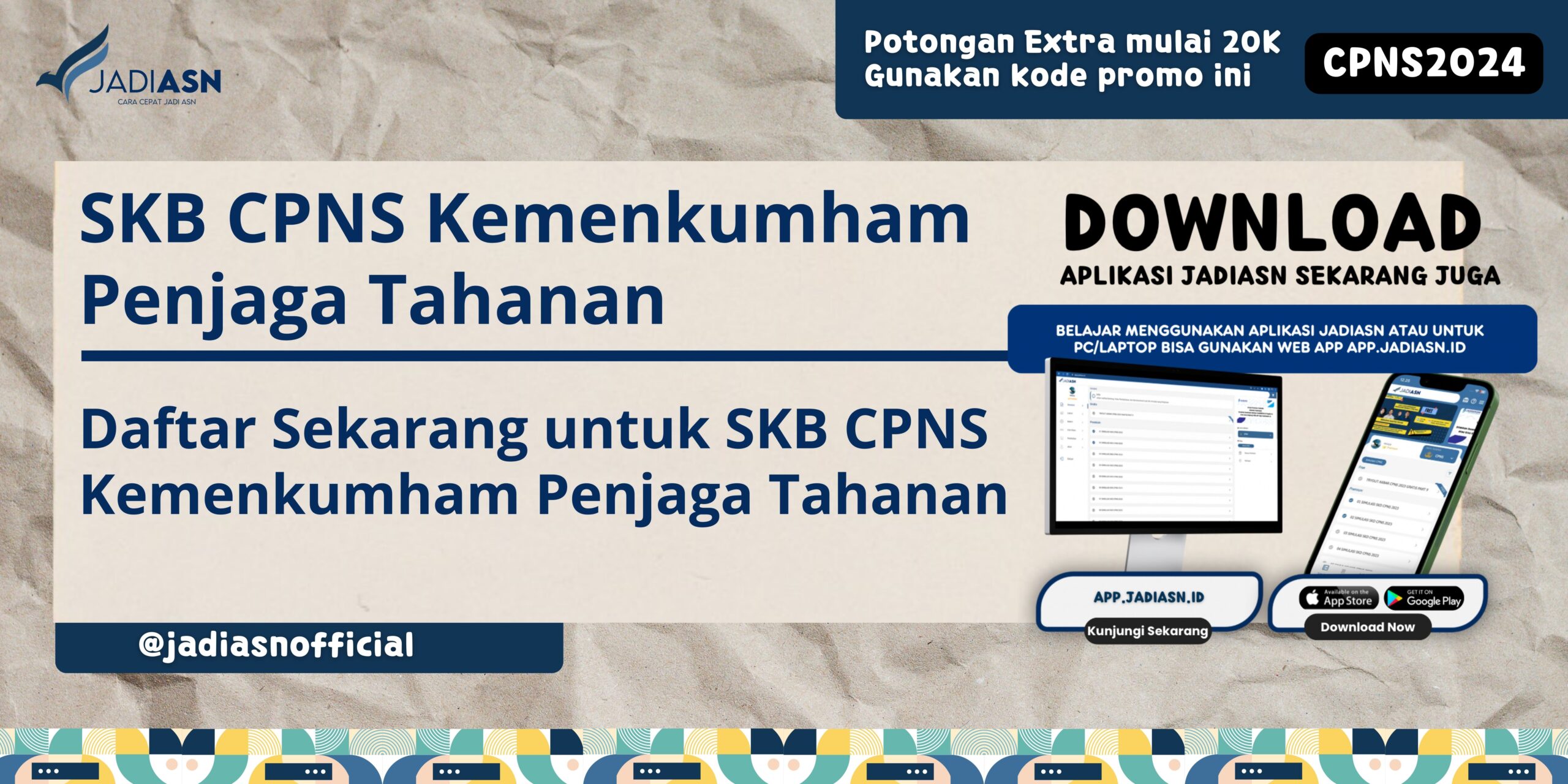 SKB CPNS Kemenkumham Penjaga Tahanan - Daftar Sekarang