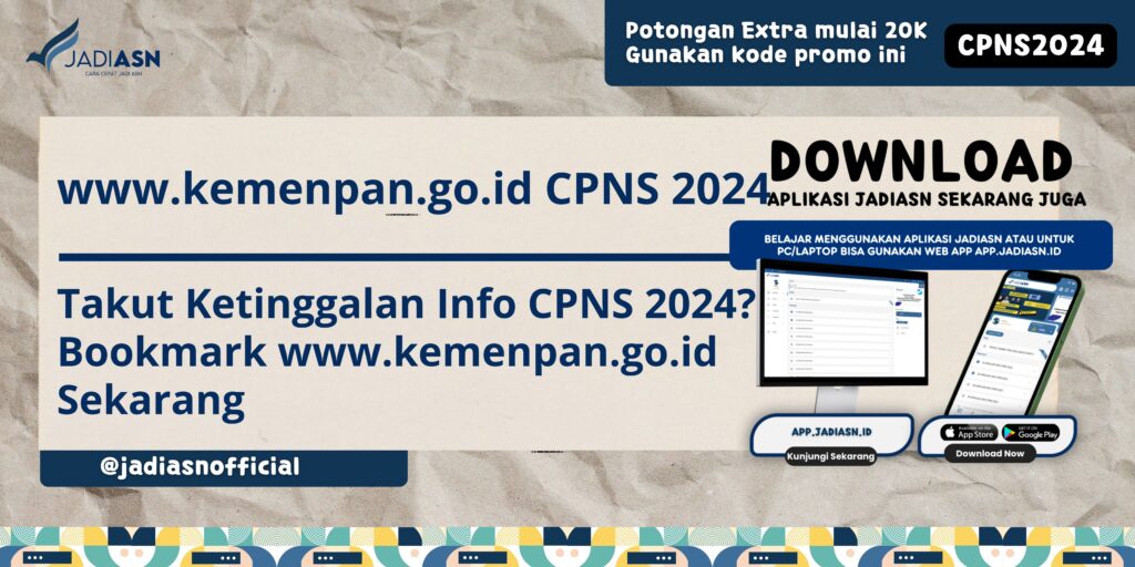 www.kemenpan.go.id CPNS 2024