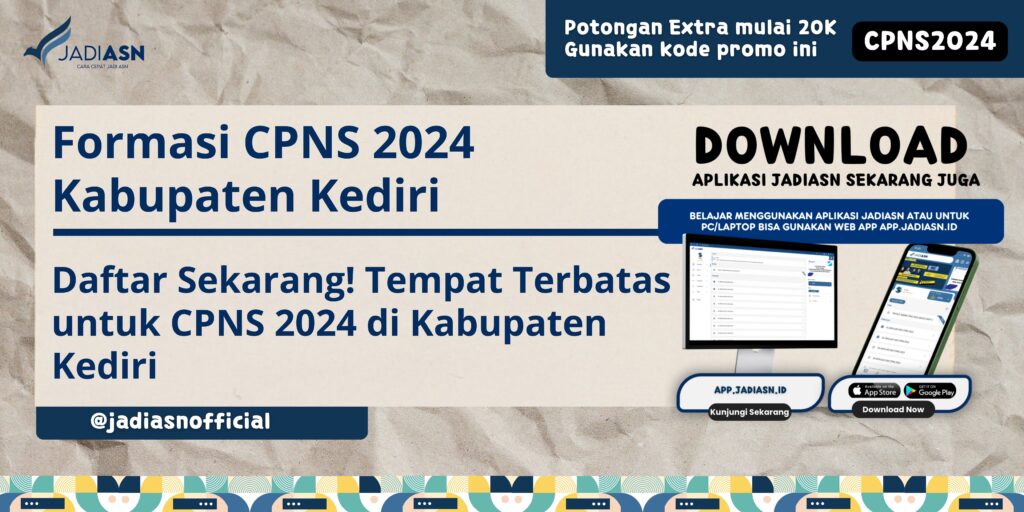 Formasi CPNS 2024 Kabupaten Kediri