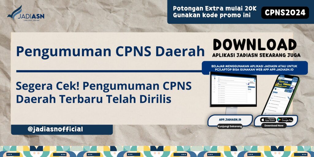 Pengumuman CPNS Daerah