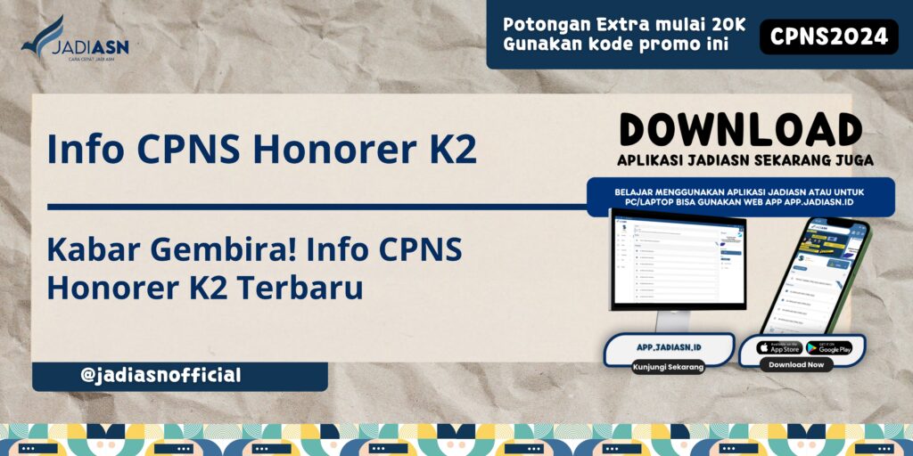 Info CPNS Honorer K2