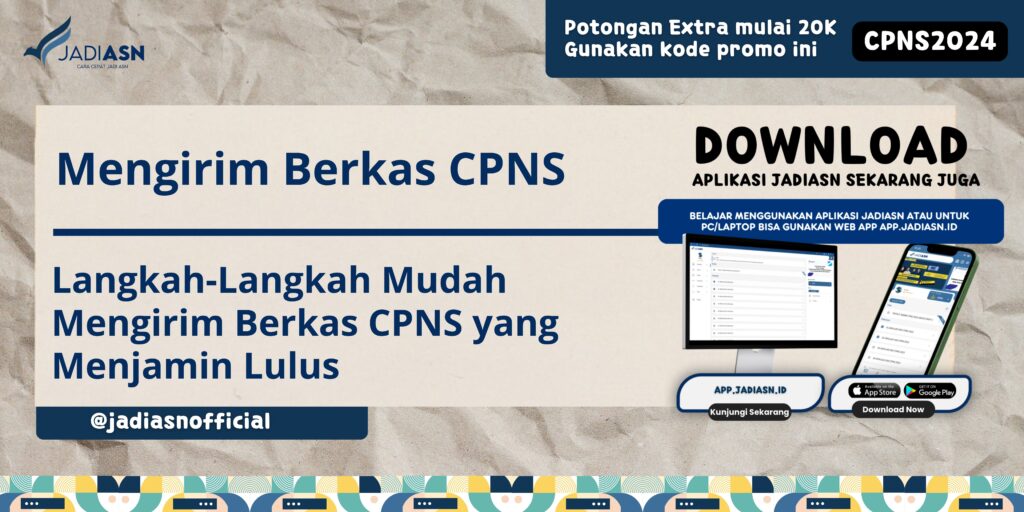 Mengirim Berkas CPNS