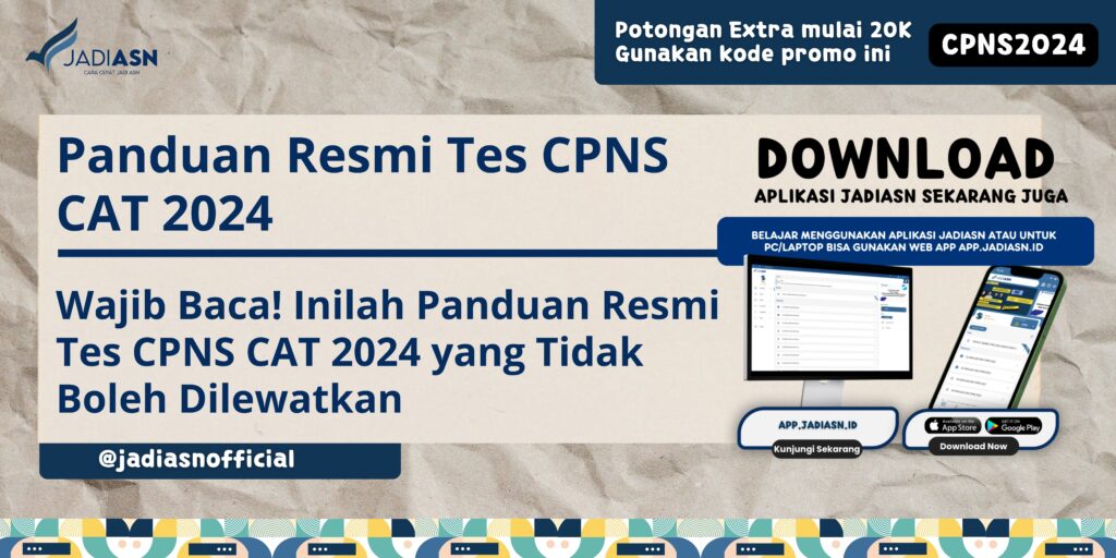 Panduan Resmi Tes CPNS CAT 2024