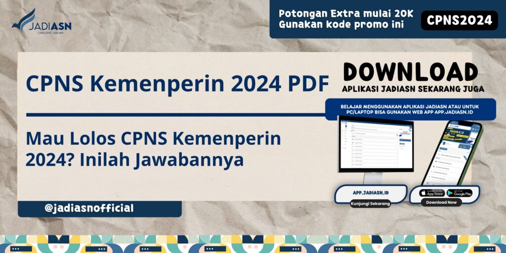 CPNS Kemenperin 2024 PDF