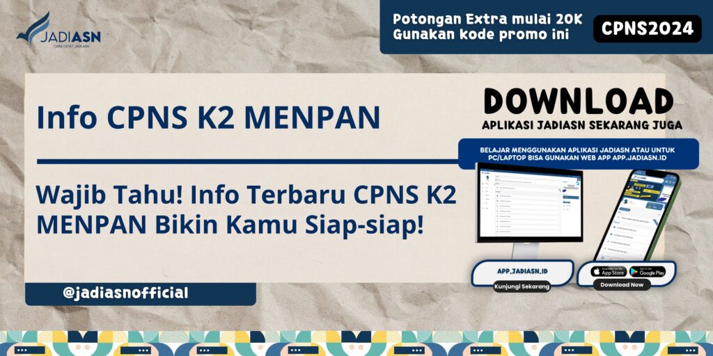 Info CPNS K2 MENPAN