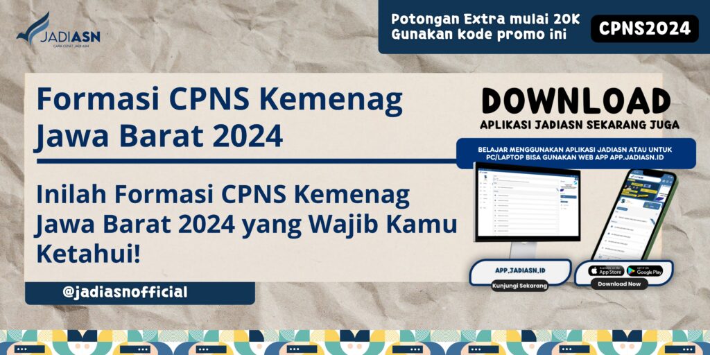 Formasi CPNS Kemenag Jawa Barat 2024