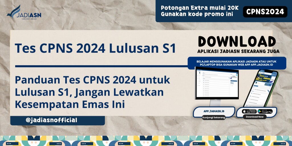 Tes CPNS 2024 Lulusan S1