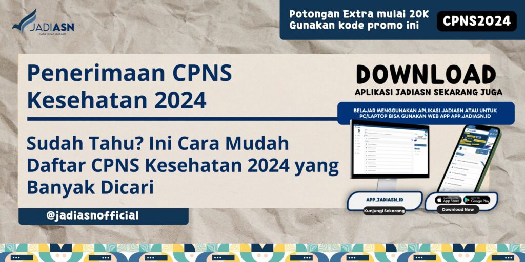 Penerimaan CPNS Kesehatan 2024