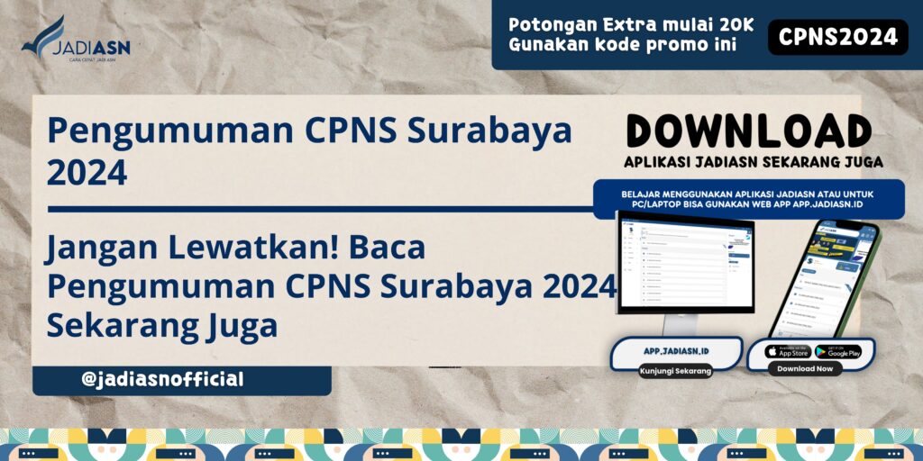 Pengumuman CPNS Surabaya 2024